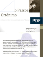 Fernando Pessoa- Ortónimo
