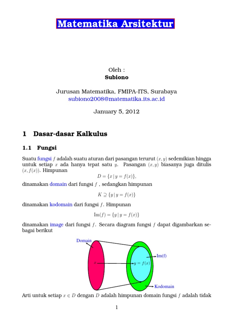 Matematika Arsitektur