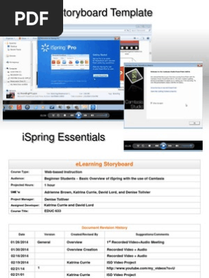 educ 633 storyboard e-learning templatebrown currie lord tolliver