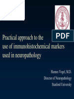 Practical Approach To The Use of Immunohistochemical Markers Used in Neuropathology