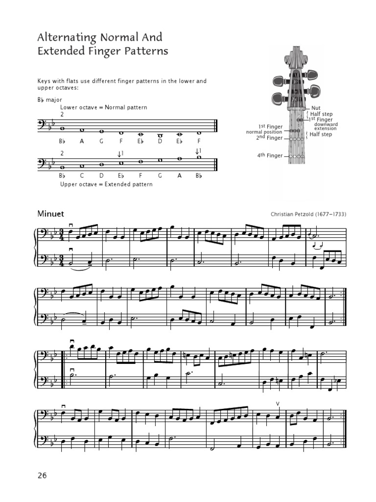 Finger Patterns for Piano Octaves | PDF