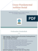 MPK 1-Unsur-Unsur Fundamental Penelitian Sosial.pptx