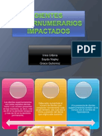 Dientes Supernumerarios Impactados