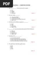 Chapter 2: Computer Systems: Answer: A