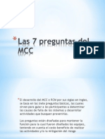 Las 7 Preguntas Del MCC