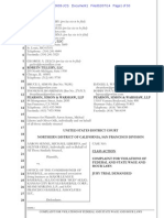 Senne, Liberto, and Odle v. Commissioner of Baseball_Complaint and Jury Demand Filed 02/07/14