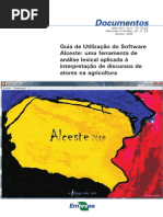 Guia de Utilizacao Do Software Alcesteuma Ferramenta de Analise Lexical
