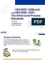 ISO/IEC/IEEE 15288 and ISO/IEC/IEEE 12207: The Entry-Level Process Standards