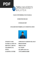 Download English for Workplace Communication Oumh 2203 Smp by Mohamad Yazid Bin Selamat SN211554977 doc pdf