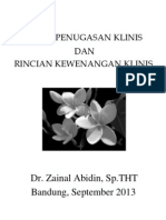 Dr Zainal - Surat Penugasan Klinis Dan Rincian Kewenangan Klinis