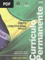 Direito Constitucional - Teoria da Constituição e Jurisdição Constitucional (2006) LENIO LUIZ STRECK