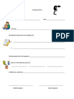 Learning Contract Example