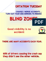 Road Safety - Mirror Position To Avoid Blind Spots