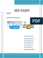 Mother Dairy: Operations Management-1