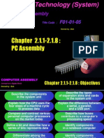 Chapter 2.1.1-2.1.8: PC Assembly