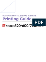 Toshiba Estudio850 Printing Guide