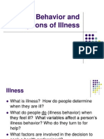 Illness Behavior and Perceptions of Illness