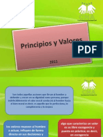 Presentacion Principios y Valores