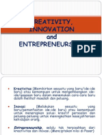 C.40 Kreativitas, Inovasi Dan Entrepreneurship
