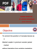 Canada Goose Inc.: at A Retail Crossroads (Case Analysis)