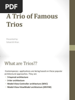 A Trio of Famous Trios