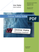 Online Hate Prevention Institute OHPI Submission on Online Safety for Children