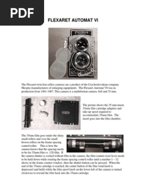 Flexaret Automat Belar 35mmフィルムキット Flexaret Automat Belar 35mmフィルムキット