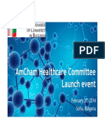 AmCham - Healthcare - Committee Launch February 27, 2014