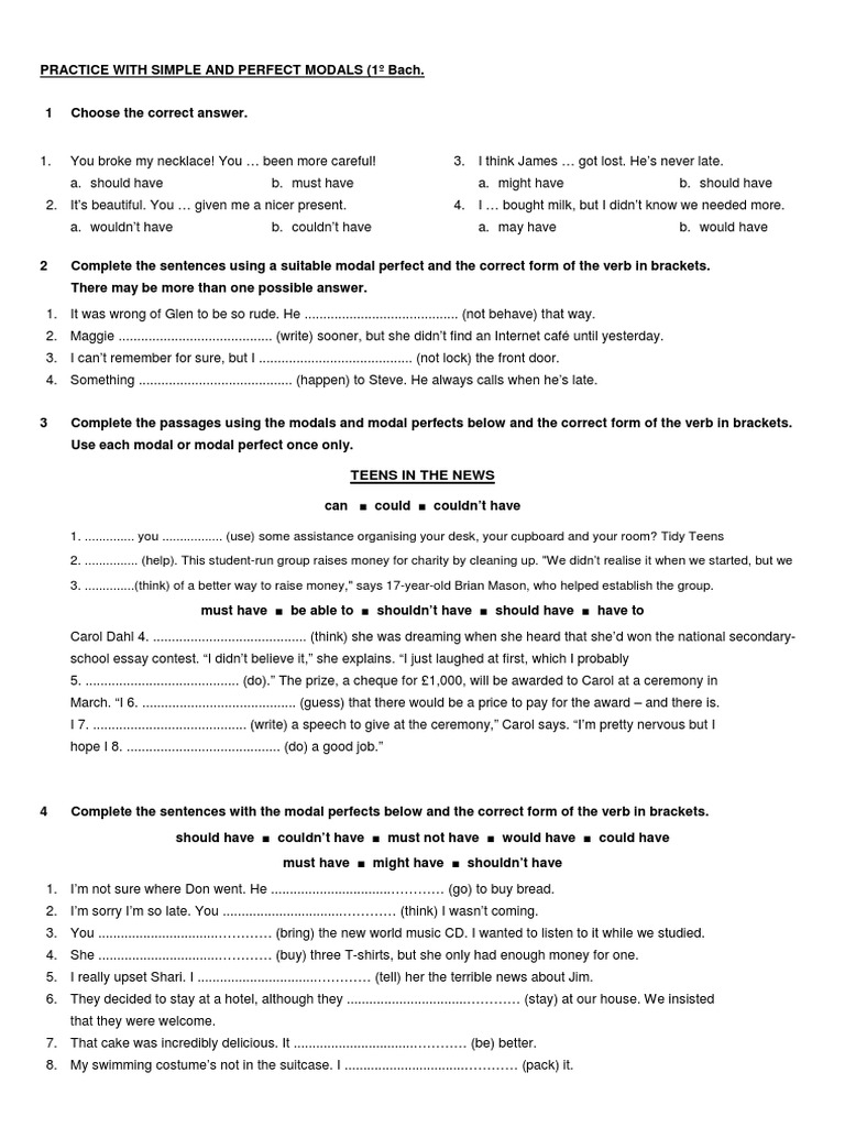 Modal Perfect 4 Pdf Pdf