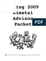 Advisor Packet Spring 2009 PDF