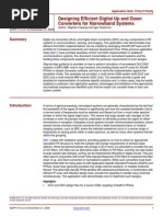 Xilinx Designing Efficient Digital Up and Down Converters For Narrowband Systems