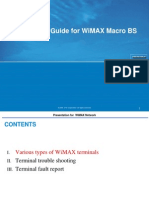 Terminals Guide For WiMAX Macro BS