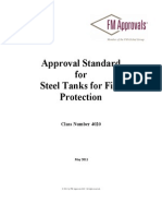 Approval Standard For Steel Tanks For Fire Protection