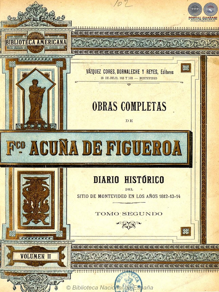 Obras Completas de Francisco Acuna de Figueroa - Volumen Ii - Portalguarani  | PDF | OrganizaciÃ³n militar | Ciencia militar