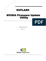 NVFLASH NVIDIA Firmware Update Utility