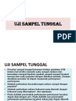 Uji Sampel Tunggal