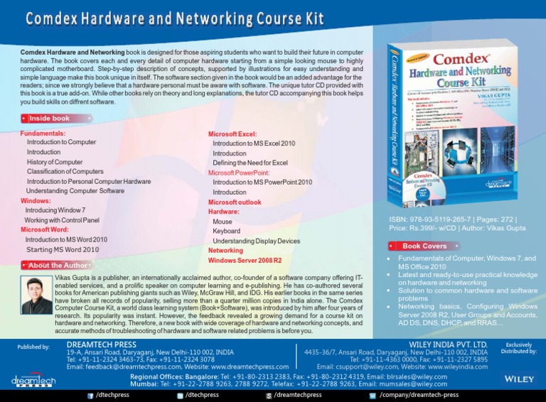 Comdex hardware and networking course kit pdf personal computers