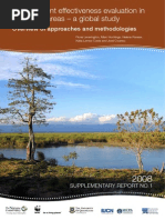 Management effectiveness evaluation in protected areas – a global study