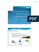 Lecture: Water Quality Modelling 577l02p