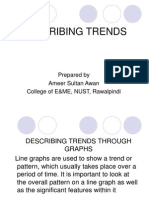 Describing Trends: Prepared by Ameer Sultan Awan College of E&ME, NUST, Rawalpindi