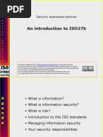 ISO27k Awareness Presentation v2