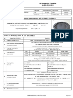 QC Checklist Sample