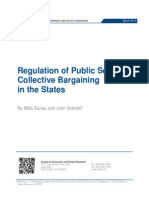 Regulation of Public Sector Collective Bargaining in The States