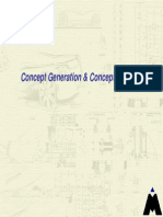 Concept Generation & Concept Selection