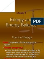 Chapter 4 Energy and Energy Balance