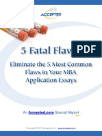 5 Fatal Flaws