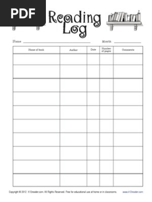 Reading Log