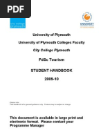 Download City College Plymouth Tourism Student Handbook 2009-10 by Win Scutt SN21166391 doc pdf