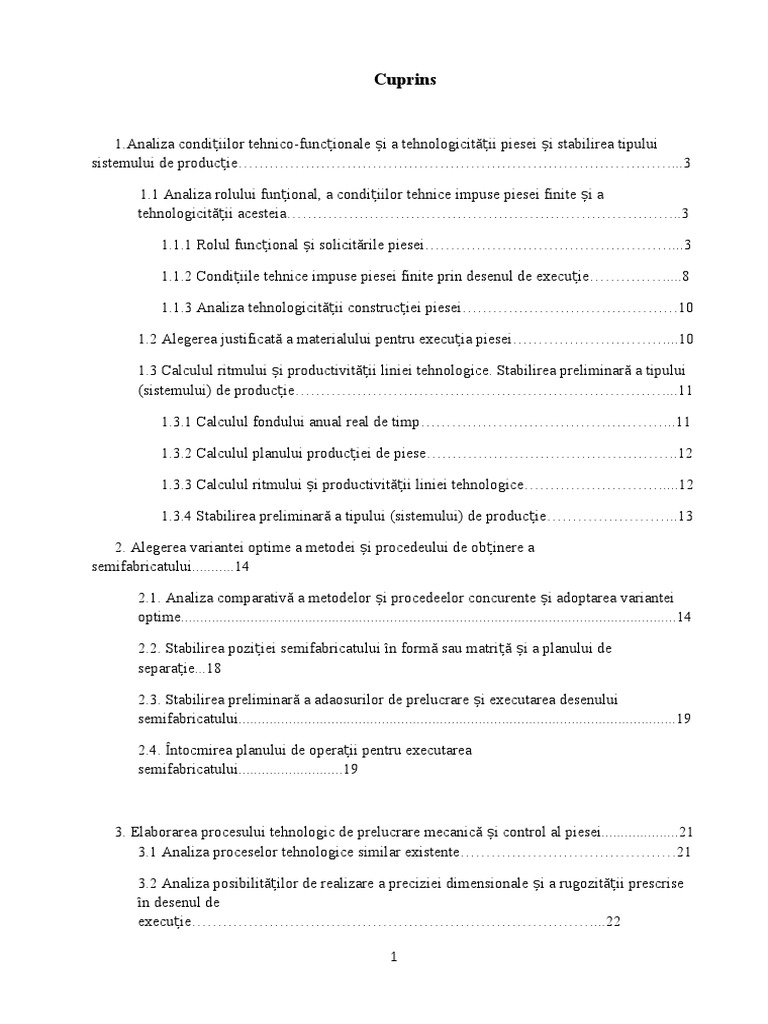 FRA - Fabricarea Unei Roti Dintate | PDF