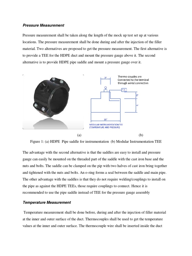 Pressure and Temperature Measurement Methods | PDF | Pressure ...